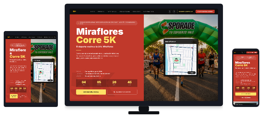 Portada del proyecto: Miraflores Corre